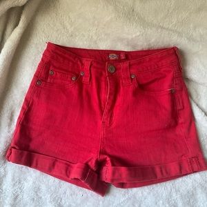 Red Dickies Shorts